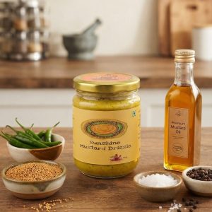 Sunshine Mustard Drizzle sauce